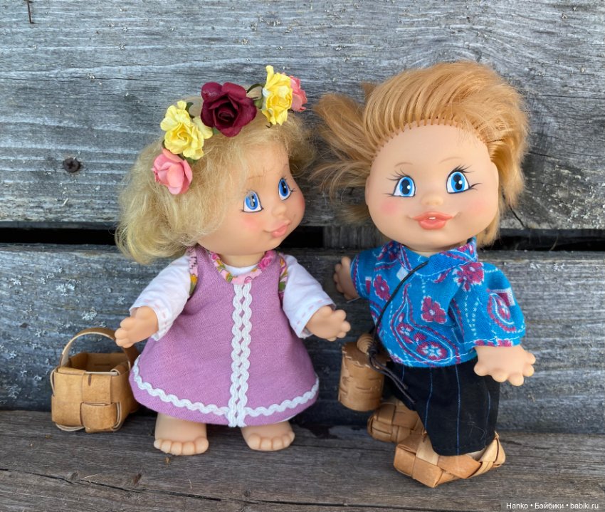 В деревне — Советские винтажные куклы (СССР): Ленигрушка