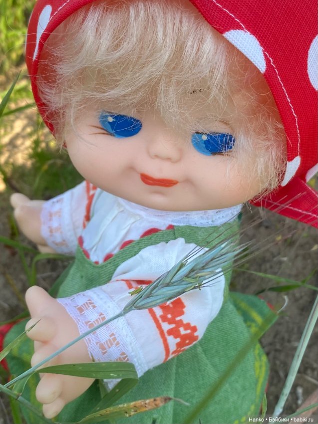 В деревне — Советские винтажные куклы (СССР): Ленигрушка