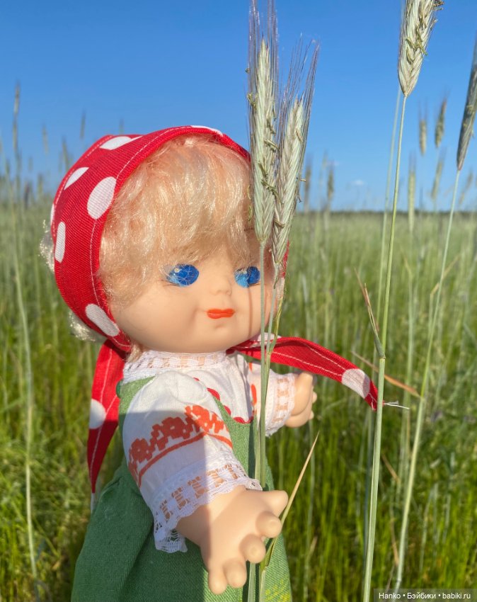 В деревне — Советские винтажные куклы (СССР): Ленигрушка