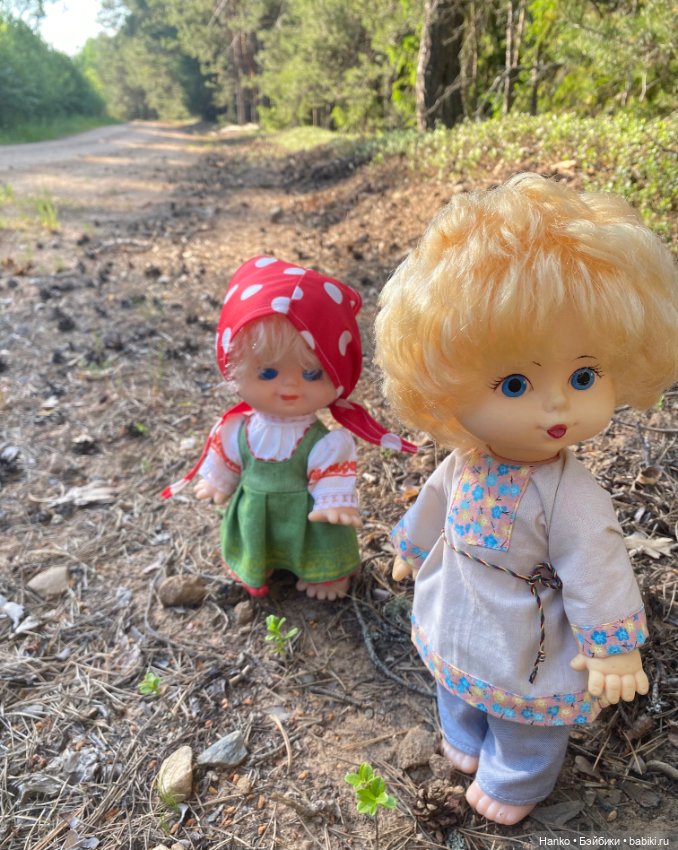 В деревне — Советские винтажные куклы (СССР): Ленигрушка