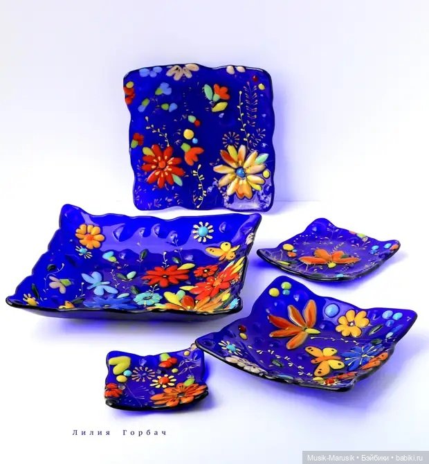 Лилия Горбач: художница, создающая уникальные произведения из стекла