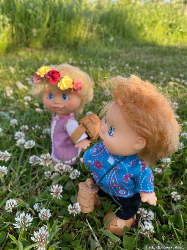 В деревне — Советские винтажные куклы (СССР): Ленигрушка