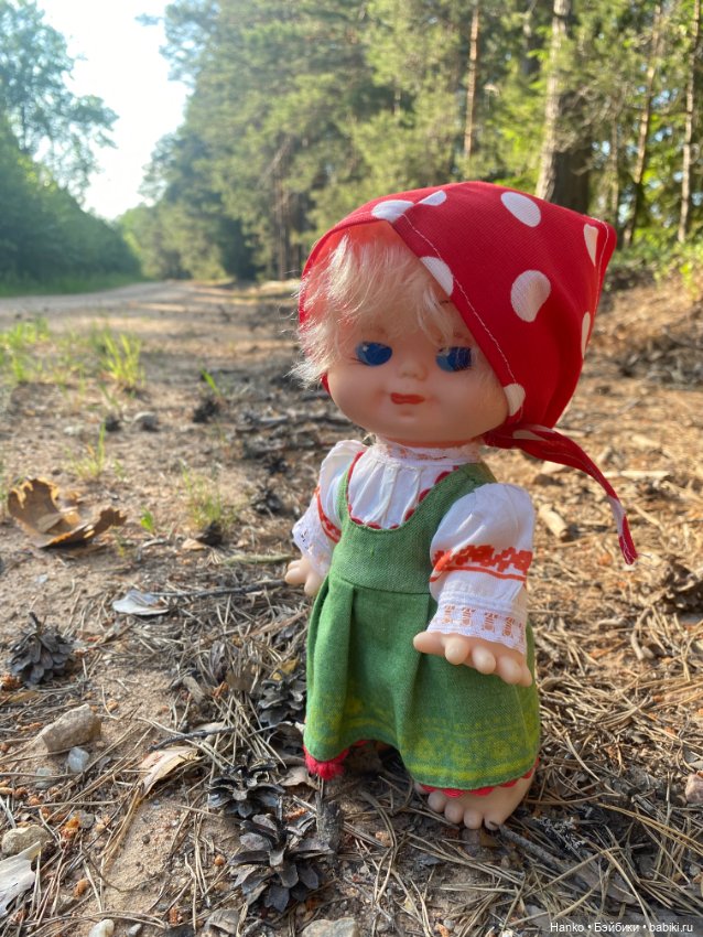 В деревне — Советские винтажные куклы (СССР): Ленигрушка