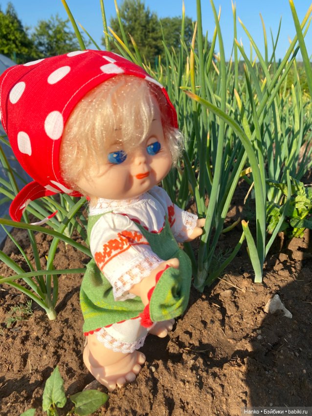 В деревне — Советские винтажные куклы (СССР): Ленигрушка