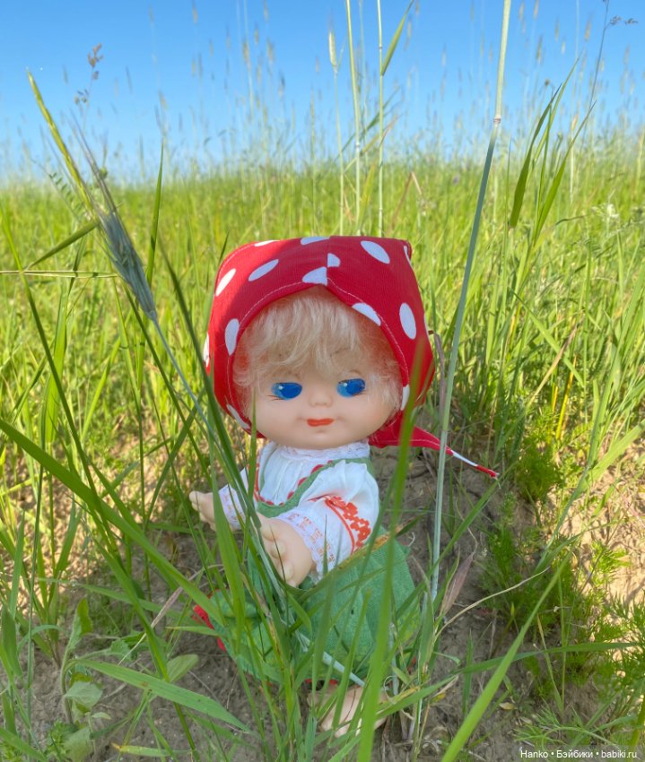 В деревне — Советские винтажные куклы (СССР): Ленигрушка (фото 2)