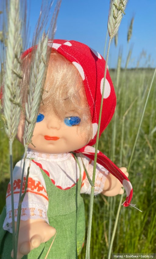 В деревне — Советские винтажные куклы (СССР): Ленигрушка