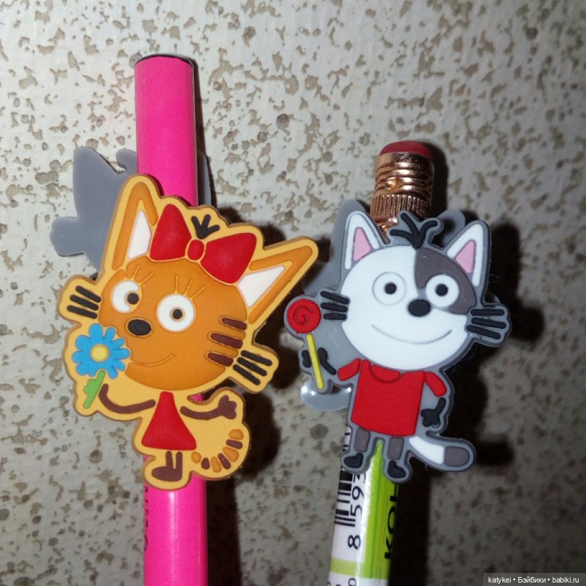 Мама и сын (микро котики Три кота) (фото 2)