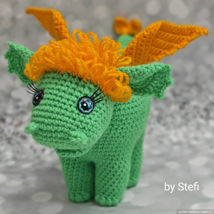 Дракоша Харитоша. Авторская работа. Символ 2024