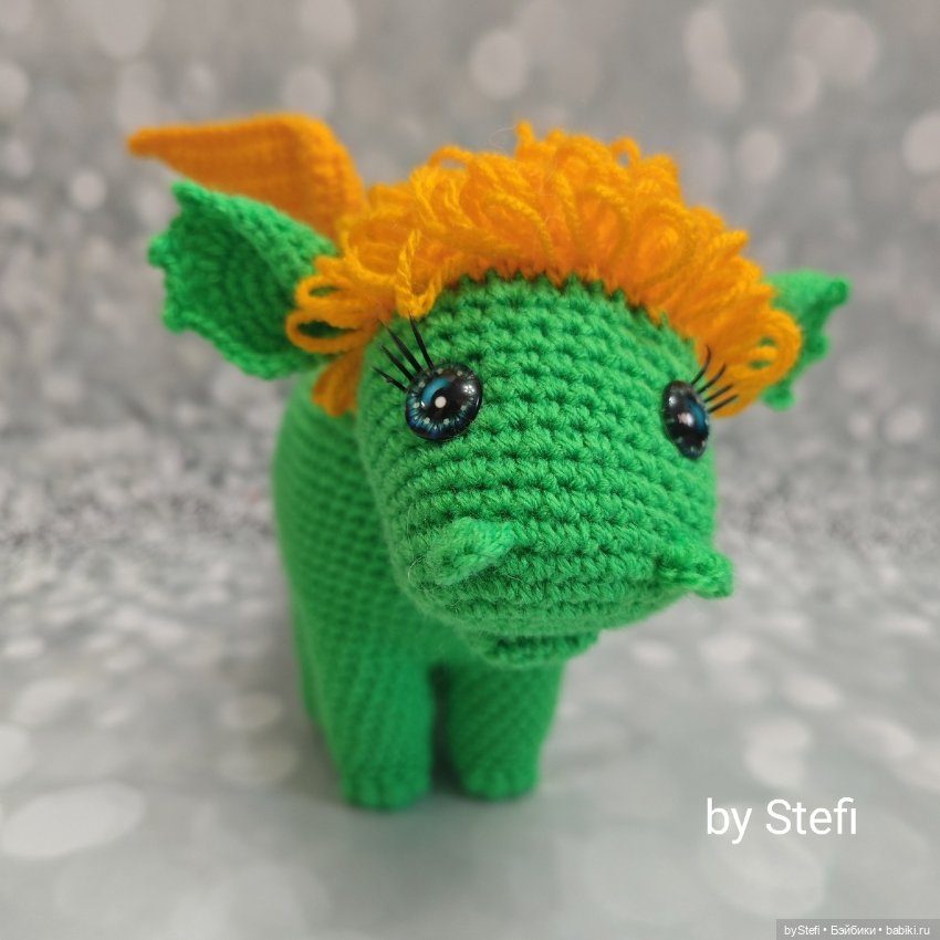 Дракоша Харитоша. Авторская работа. Символ 2024