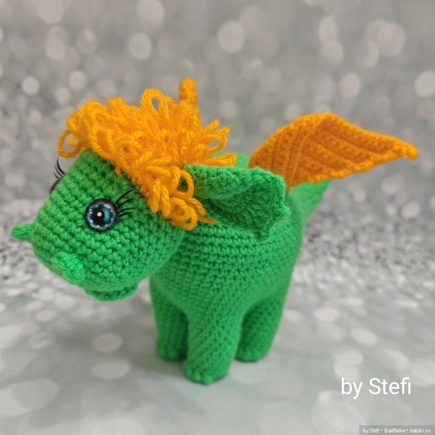 Дракоша Харитоша. Авторская работа. Символ 2024