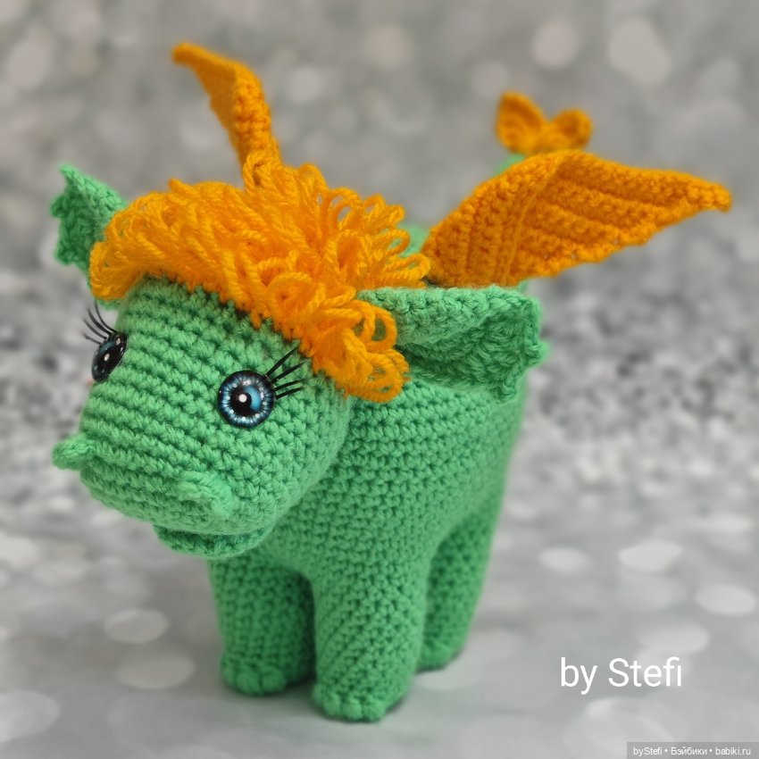 Дракоша Харитоша. Авторская работа. Символ 2024