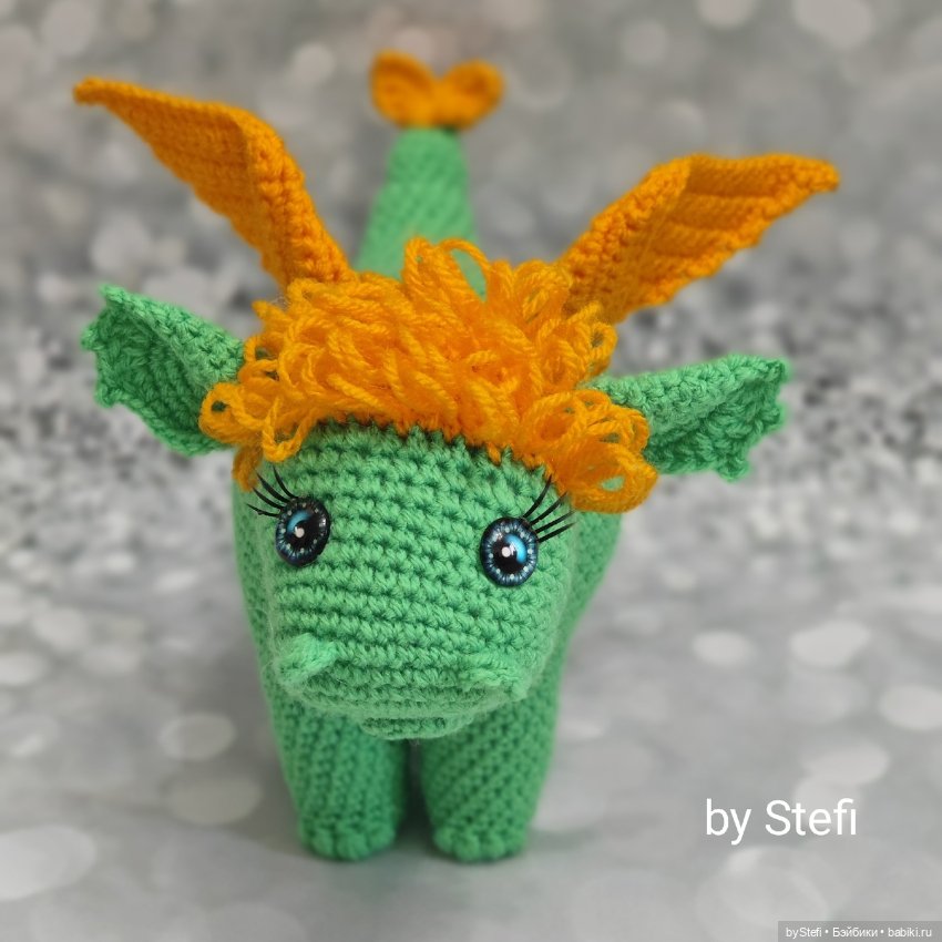 Дракоша Харитоша. Авторская работа. Символ 2024