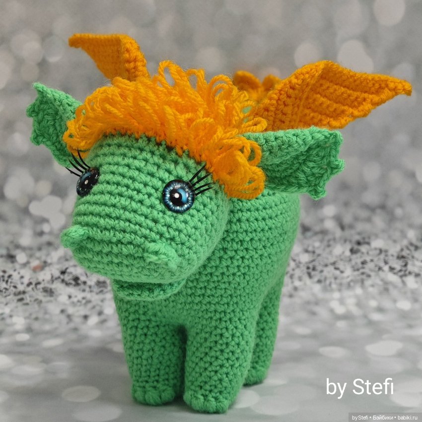 Дракоша Харитоша. Авторская работа. Символ 2024