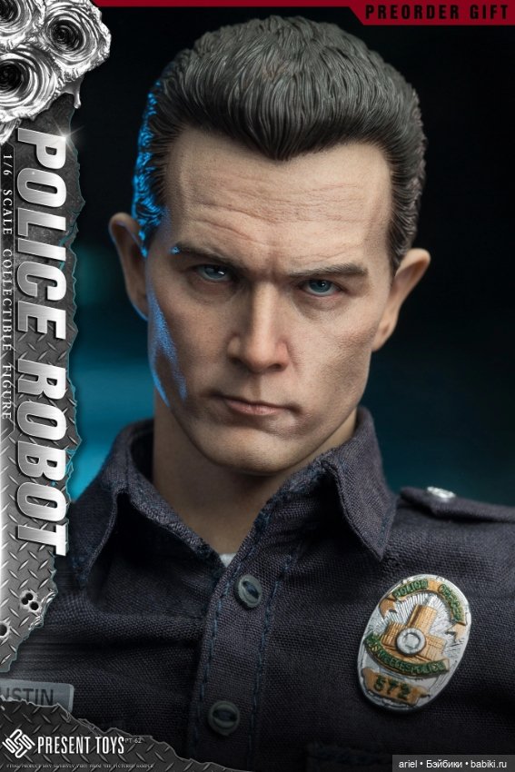 Present Toys анонсировали фигурку Т-1000 по мотивам фильма «Терминатор 2: Судный день» (фото 9)