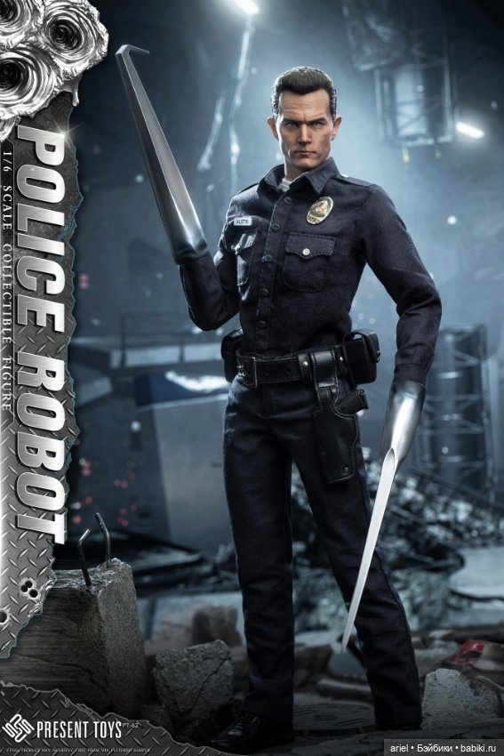 Present Toys анонсировали фигурку Т-1000 по мотивам фильма «Терминатор 2: Судный день» (фото 4)