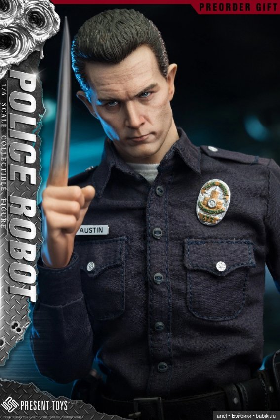 Present Toys анонсировали фигурку Т-1000 по мотивам фильма «Терминатор 2: Судный день» (фото 2)