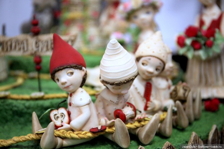 Игра "Сказки" на выставке "Куклы с характером. Четвертая высота"