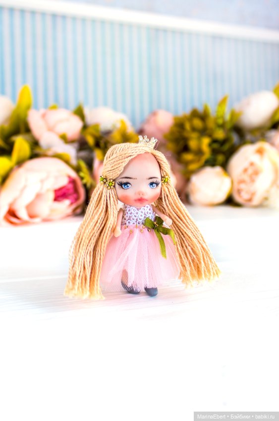 Маленькая куколка Люси — Авторские миниатюрные куклы: лепка