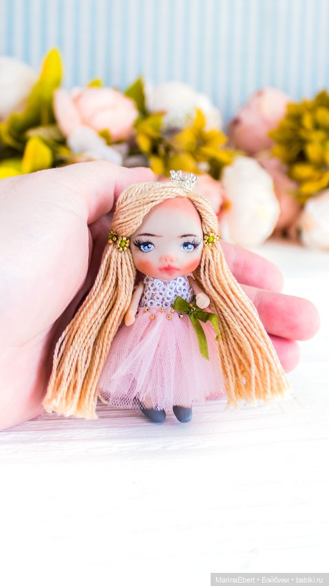 Маленькая куколка Люси — Авторские миниатюрные куклы: лепка