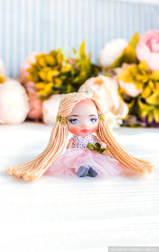 Маленькая куколка Люси — Авторские миниатюрные куклы: лепка (фото 8)