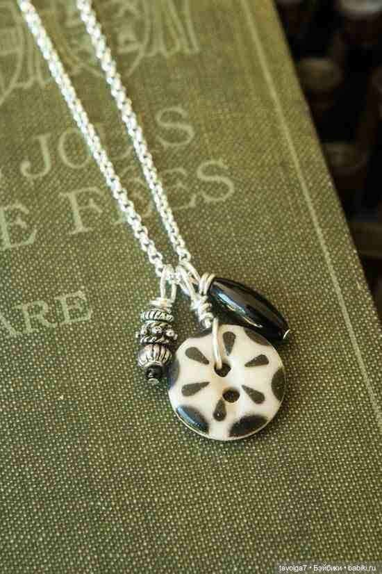 Летние украшения из пуговиц в бохо-стиле (фото 3)