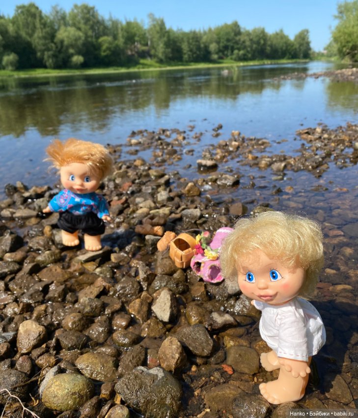 На речке — Российские куклы Весна