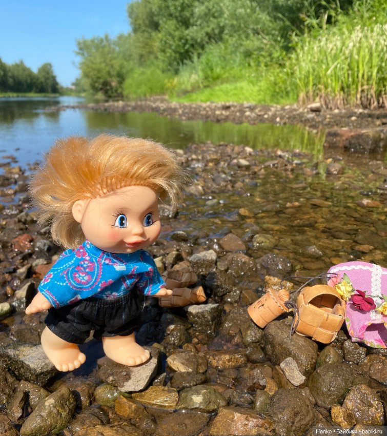 На речке — Российские куклы Весна