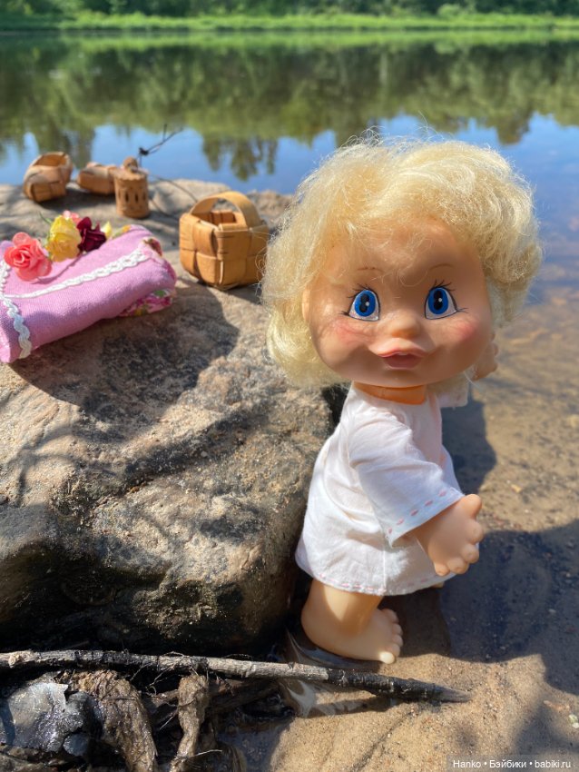 На речке — Российские куклы Весна (фото 7)