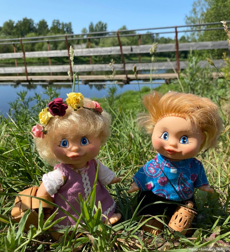 На речке — Российские куклы Весна