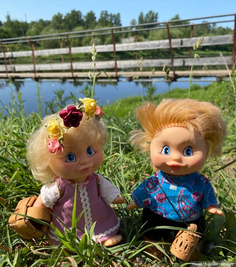 На речке — Российские куклы Весна