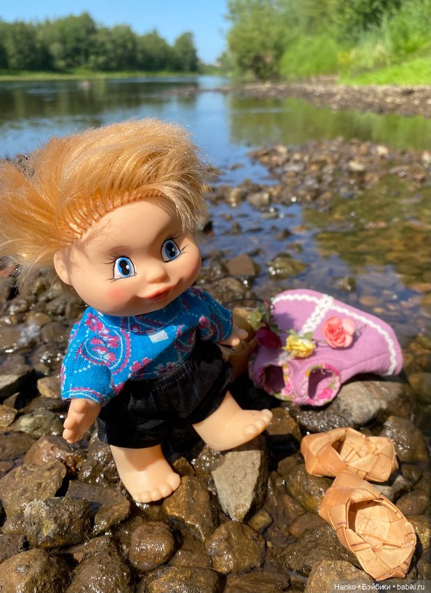 На речке — Российские куклы Весна