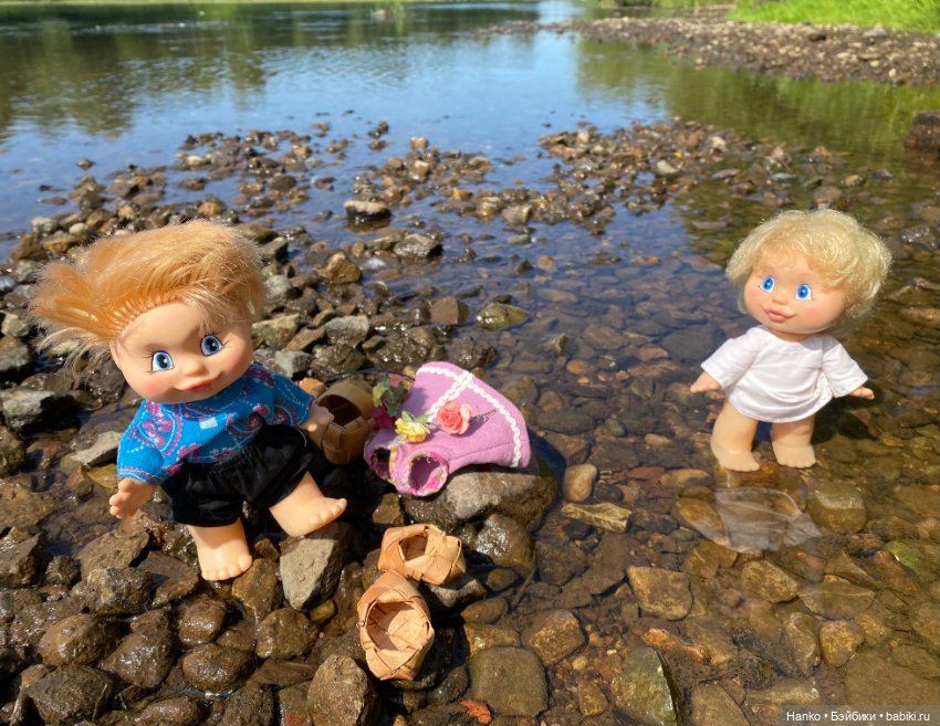 На речке — Российские куклы Весна
