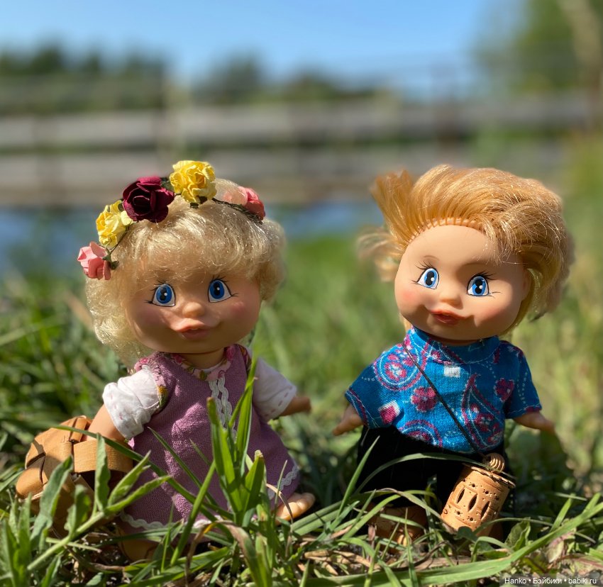 На речке — Российские куклы Весна