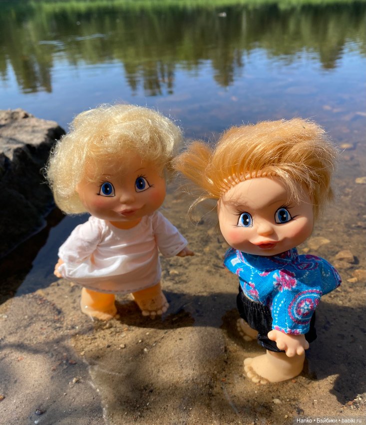 На речке — Российские куклы Весна