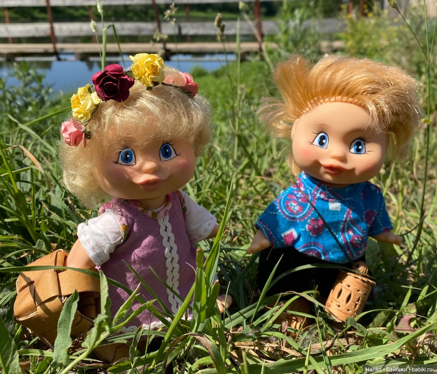 На речке — Российские куклы Весна