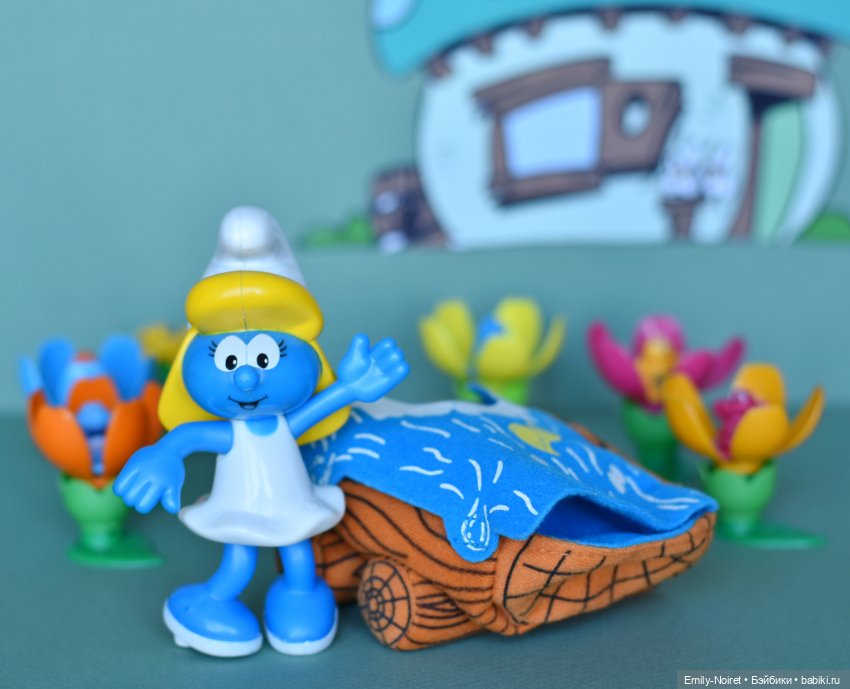 Деревня Смурфиков — Интересные игрушки и фигурки (разное): редкие