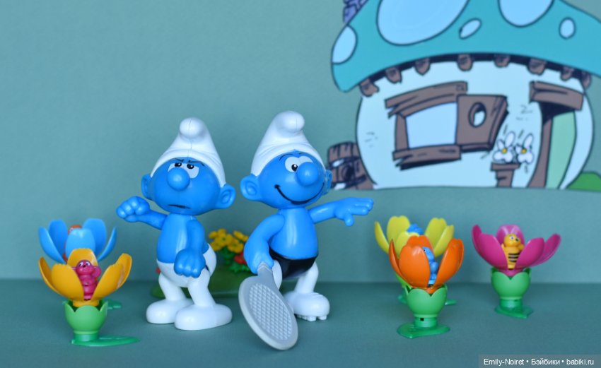 Деревня Смурфиков — Интересные игрушки и фигурки (разное): редкие (фото 2)