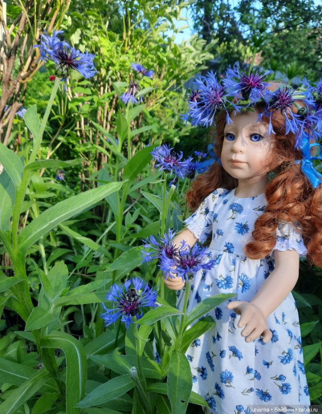 Сегодня лето в васильках🤗💙 (фото 5)