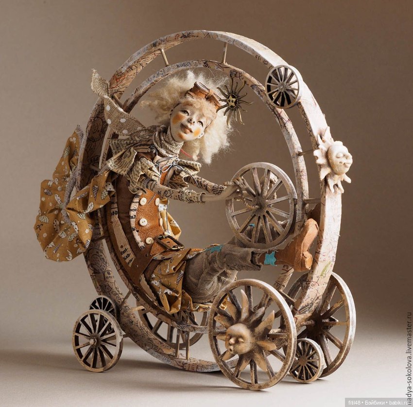 Авторские куклы Надежды Соколовой