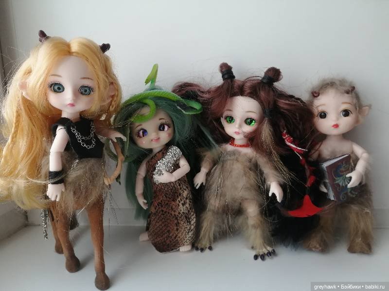 Маленькие чудики — Игровые куклы разных производителей (Разное): редкие бренды (фото 3)