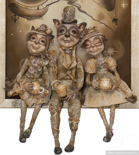 Авторские куклы Надежды Соколовой