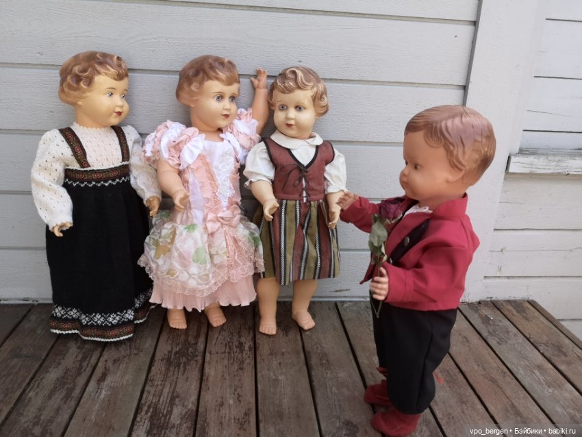 Три грации — Винтажные куклы ГДР (Немки): Бигги (фото 3)