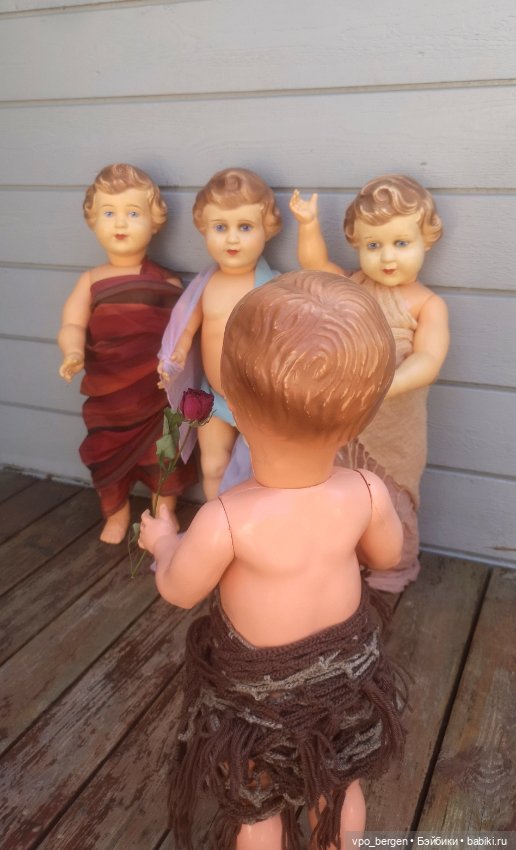 Три грации — Винтажные куклы ГДР (Немки): Бигги (фото 8)