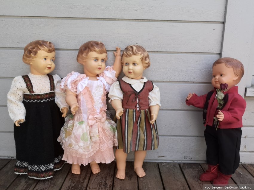 Три грации — Винтажные куклы ГДР (Немки): Бигги