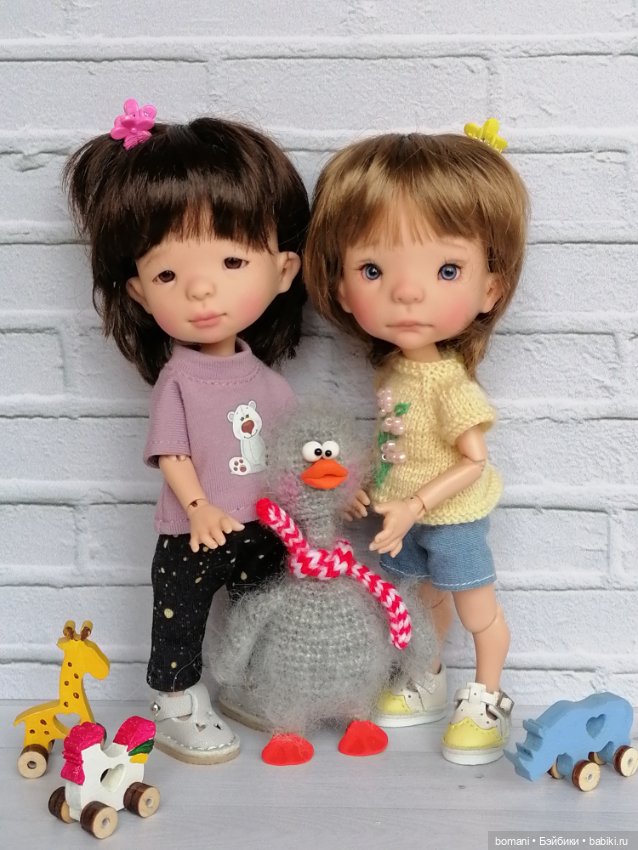 Старое и новое. Куклы от Тafidolls