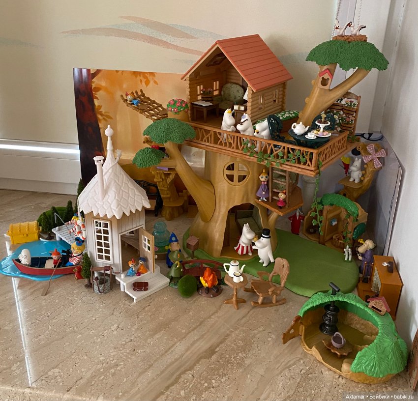 Муми-тролли 🤗Дом превращается в долину 🤗 (фото 8)