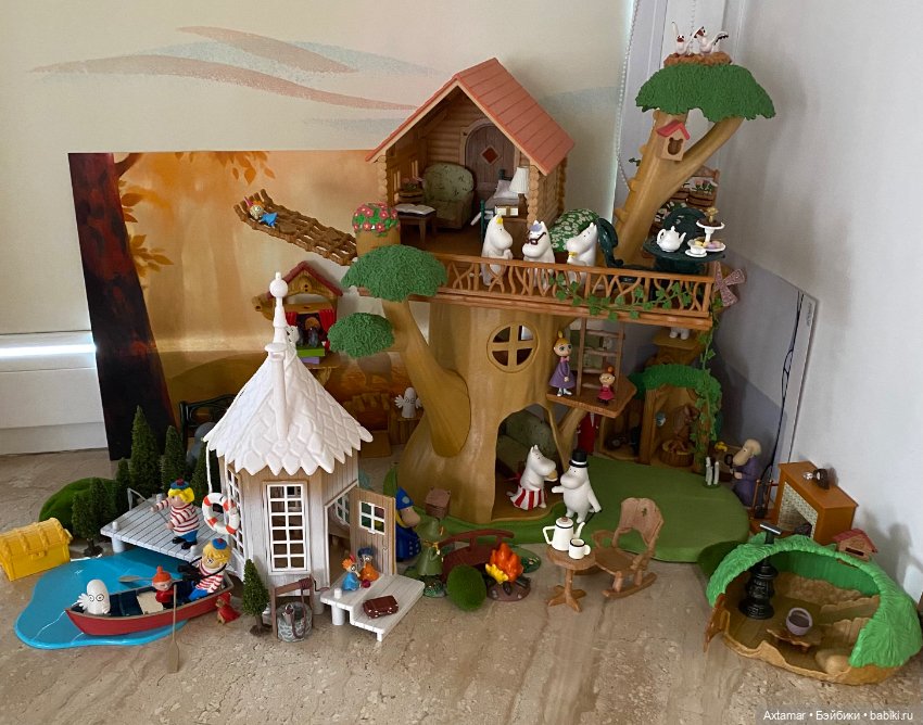 Муми-тролли 🤗Дом превращается в долину 🤗 (фото 10)