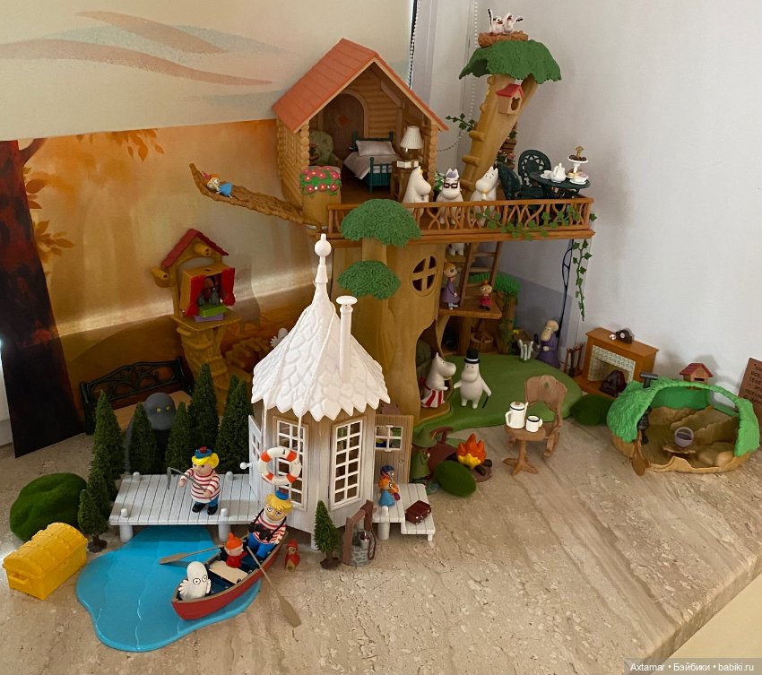Муми-тролли 🤗Дом превращается в долину 🤗 (фото 9)