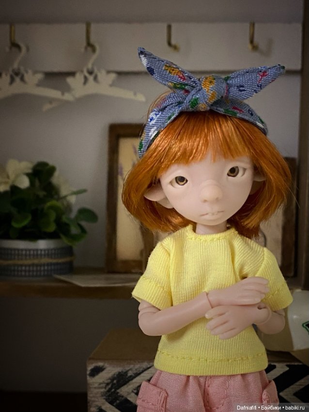 Маруся — Домашние фото авторских кукол: личные коллекции
