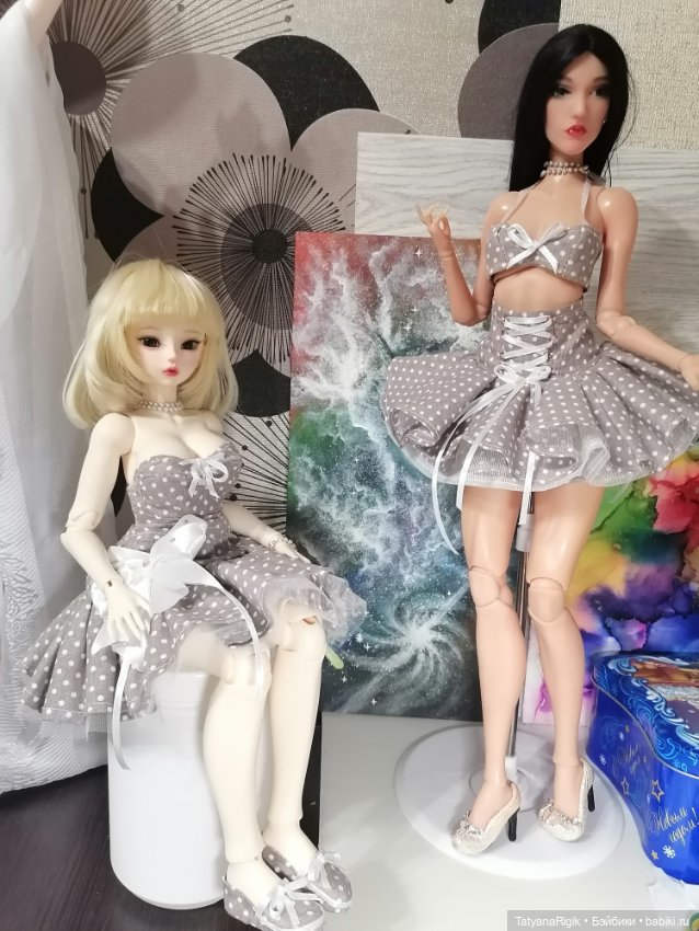 Мои девчонки в горошек — Одежда и обувь для кукол своими руками: фото (фото 4)